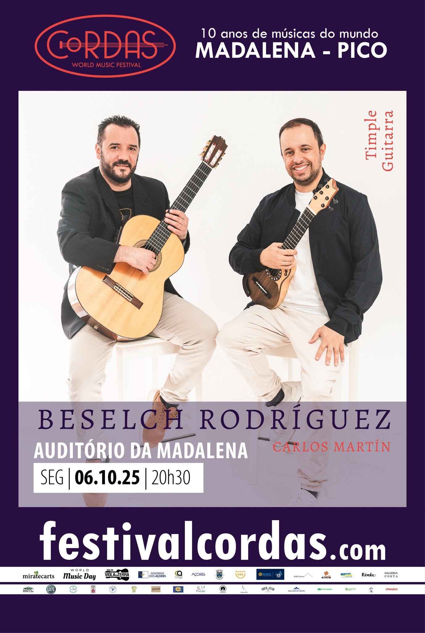 Vuelvo al Festival Cordas en Pico (Azores)